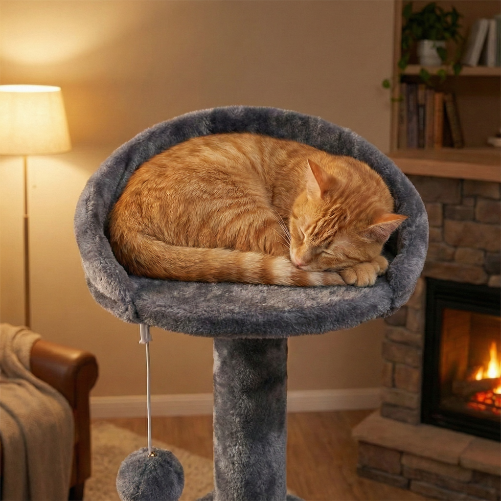 arbre-a-chat-maine-coon-sur-la-niche
